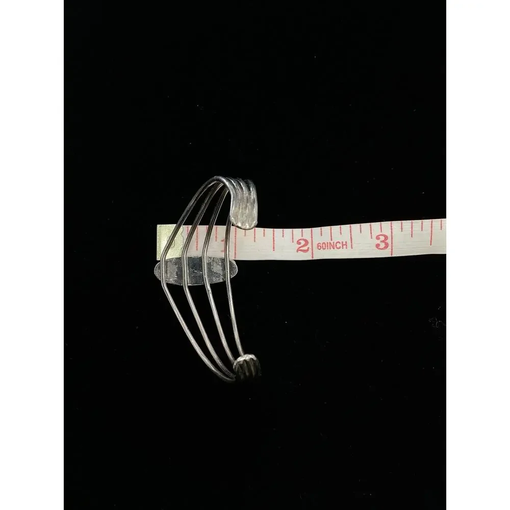 Onyx Sterling Silver Cuff Bracelet